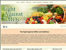 Tablet Screenshot of fightagainstgmos.com